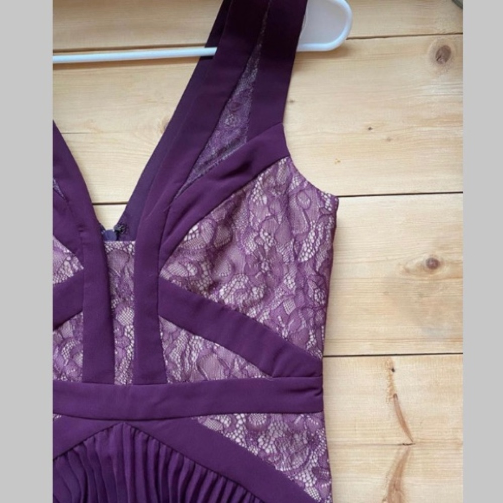 BCBG Wine Colored Dress